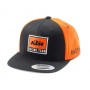 Casquette enfant - Kids Team Flat Cap Ktm - vue de face - 3PW24000270X